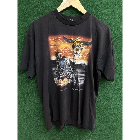 1992 Official Easyriders Single Stitch Vintage Graphic T-Shirt Size XL - Picture 1 of 8